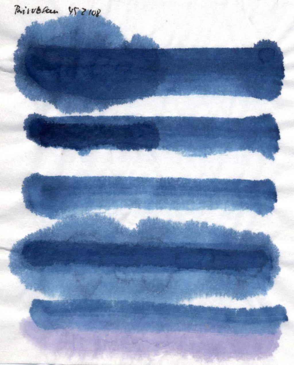 Kremer akvarel - pařížská modř (plast, 3 x 1,8 x 1 cm)